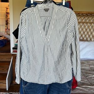 Madewell Point Sur Blouse. Size Medium